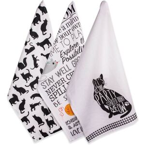 DII Assorted Pets Printed Dishtowel (Set of 3) - 18 x 28 Cat Prints 18 x 28 DII Assorted Pets Printed Dishtowel (Set of 3) - 18 x 28 Cat Prints 18 x 28