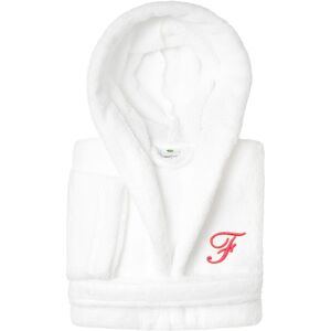 Authentic Hotel and Spa Sweet Kids 100% Polyester SUPER PLUSH Double Brushed Hooded Bathrobe with Pink Script Monogram F Medium Authentic Hotel and Spa Sweet Kids 100% Polyester SUPER PLUSH Double Brushed Hooded Bathrobe with Pink Script Monogram F Medium