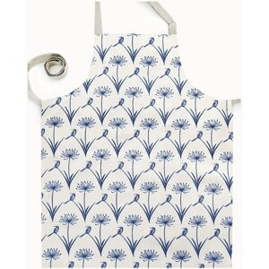 French Home Botanical Sugarbird Apron- Sky Multicolor 31.0 In. L X 25.0 In. W French Home Botanical Sugarbird Apron- Sky Multicolor 31.0 In. L X 25.0 In. W