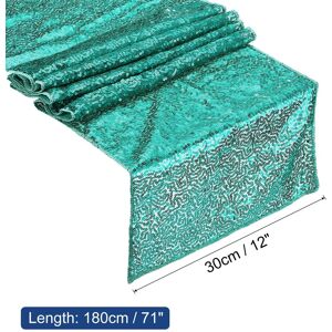 Unique Table Runner, Long Shining Sequin Table Runner Mint Green 71 Unique Table Runner, Long Shining Sequin Table Runner Mint Green 71