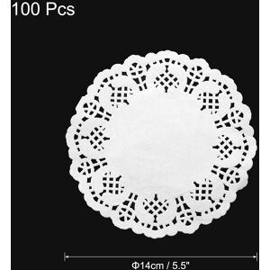 Unique Lace Paper Doilies, Round Tableware Disposable Paper White-100 Pcs 5.5 Inch Unique Lace Paper Doilies, Round Tableware Disposable Paper White-100 Pcs 5.5 Inch