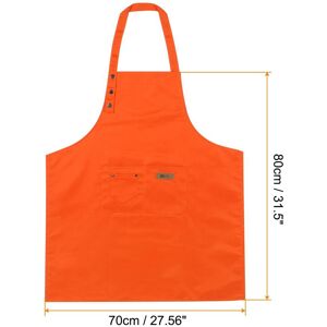 Unique Adjustable Kitchen Cooking Aprons 80x70cm Cotton Art Apron - 80cmx70cm Orange 80cmx70cm Unique Adjustable Kitchen Cooking Aprons 80x70cm Cotton Art Apron - 80cmx70cm Orange 80cmx70cm