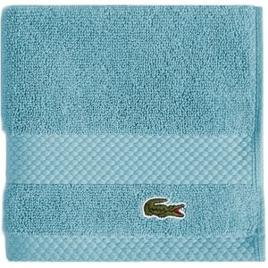 Lacoste Heritage Anti-Microbial Supima 100% Cotton Bath Towel, Hand Towel, Wash Cloth, and Bath Sheet - Assorted Colors Celestial Wash Cloth Lacoste Heritage Anti-Microbial Supima 100% Cotton Bath Towel, Hand Towel, Wash Cloth, and Bath Sheet - Assorted Colors Celestial Wash Cloth