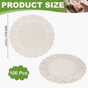 Unique Paper Doilies, Round Lace Paper Placemats Modern Decorative Placemats Table Mats White-100 Pack 12 Unique Paper Doilies, Round Lace Paper Placemats Modern Decorative Placemats Table Mats White-100 Pack 12