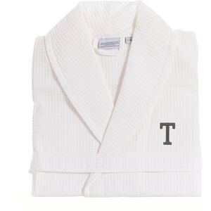Authentic Hotel and Spa Monogrammed Turkish Cotton Unisex Waffle Weave Bath Robe White XL Authentic Hotel and Spa Monogrammed Turkish Cotton Unisex Waffle Weave Bath Robe White XL