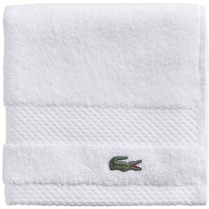 Lacoste Heritage Anti-Microbial Supima 100% Cotton Bath Towel, Hand Towel, Wash Cloth, and Bath Sheet - Assorted Colors White Wash Cloth Lacoste Heritage Anti-Microbial Supima 100% Cotton Bath Towel, Hand Towel, Wash Cloth, and Bath Sheet - Assorted Colors White Wash Cloth