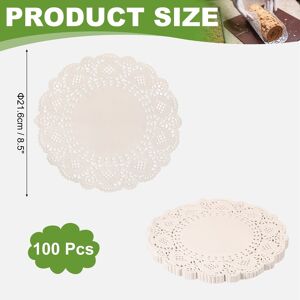 Unique Paper Doilies, Round Lace Paper Placemats Modern Decorative Placemats Table Mats White-100 Pack 7.5 Unique Paper Doilies, Round Lace Paper Placemats Modern Decorative Placemats Table Mats White-100 Pack 7.5