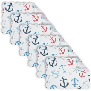 C&F Home Anchors Away Cotton Quilted Rectangular Reversible Placemat Set of 6 - Set of 6 Blue Set of 6 C&F Home Anchors Away Cotton Quilted Rectangular Reversible Placemat Set of 6 - Set of 6 Blue Set of 6