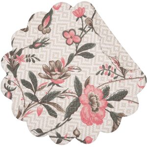 C&F Home Blair Garden Cotton Quilted Oblong Placemat Set of 6 Beige Set of 6 C&F Home Blair Garden Cotton Quilted Oblong Placemat Set of 6 Beige Set of 6