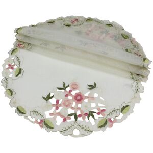 Xia Home Fashions Fairy Garden Doilies-Set of 4 Multi 12 Xia Home Fashions Fairy Garden Doilies-Set of 4 Multi 12