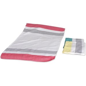 Novica Handmade Stripes Of Elegance Cotton Dish Towels (Set Of 3) Red Set of 3 Novica Handmade Stripes Of Elegance Cotton Dish Towels (Set Of 3) Red Set of 3