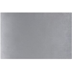 Sparkles Home Plain Placemat Silver Velvet Single Sparkles Home Plain Placemat Silver Velvet Single