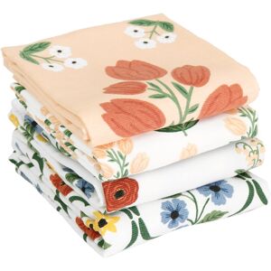 John Ritz RITZ 100% Cotton Kitchen Towels, Tulip Trellis Floral– Absorbent Dish Towels for Drying & Cleaning – Soft & Durable (Set of 4) Multi Set of 4 John Ritz RITZ 100% Cotton Kitchen Towels, Tulip Trellis Floral– Absorbent Dish Towels for Drying & Cleaning – Soft & Durable (Set of 4) Multi Set of 4