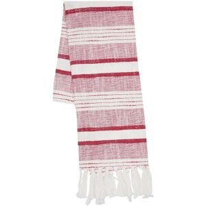 Plum & Post Benn Ruby Tassel Christmas Embroidered Cotton Waffle Weave Dishtowel Red 27.0 In. L X 18.0 In. W Plum & Post Benn Ruby Tassel Christmas Embroidered Cotton Waffle Weave Dishtowel Red 27.0 In. L X 18.0 In. W
