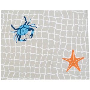 C&F Home Crab Net Placemats Set of 6 White Coastal Ocean Beach Nautical, 14 White Set of 6 C&F Home Crab Net Placemats Set of 6 White Coastal Ocean Beach Nautical, 14 White Set of 6