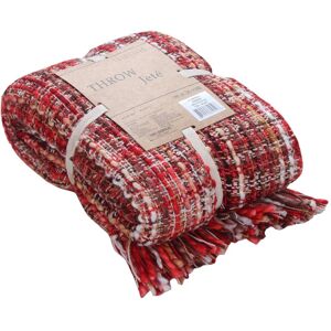 Fabstyles Florence Luxury Throw Blanket 50x60 Soft Cozy Throw for Sofa and Bed. RUBY Throw Fabstyles Florence Luxury Throw Blanket 50x60 Soft Cozy Throw for Sofa and Bed. RUBY Throw