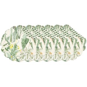 C&F Home Parson Round Quilted Placemat Set 6 Green Set of 6 C&F Home Parson Round Quilted Placemat Set 6 Green Set of 6
