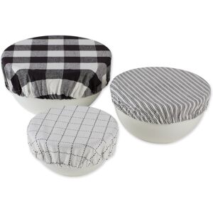 DII Asst Stone Farmhouse Woven Dish Cover (Set of 3) Black DII Asst Stone Farmhouse Woven Dish Cover (Set of 3) Black