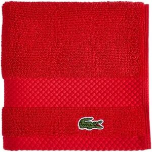 Lacoste Heritage Anti-Microbial Supima 100% Cotton Bath Towel, Hand Towel, Wash Cloth, and Bath Sheet - Assorted Colors Formula 1 Wash Cloth Lacoste Heritage Anti-Microbial Supima 100% Cotton Bath Towel, Hand Towel, Wash Cloth, and Bath Sheet - Assorted Colors Formula 1 Wash Cloth