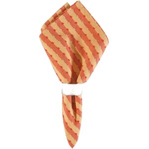 C&F Home Constantine Cotton Reversible Napkin Set of 6 - Set of 6 Red Set of 6 C&F Home Constantine Cotton Reversible Napkin Set of 6 - Set of 6 Red Set of 6