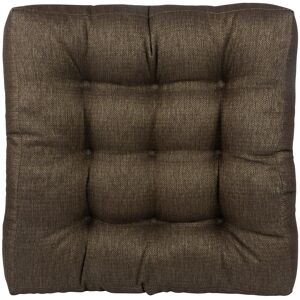 Klear Vu Gripper Home Square Seat Non-Slip Tufted Extra Thick Floor Cushion Chestnut 21 x 21 Klear Vu Gripper Home Square Seat Non-Slip Tufted Extra Thick Floor Cushion Chestnut 21 x 21