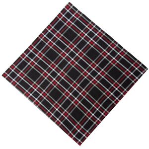 C&F Home Poinsettia Plaid Woven Napkin Set of 6 - Set of 6 Black Set of 6 C&F Home Poinsettia Plaid Woven Napkin Set of 6 - Set of 6 Black Set of 6
