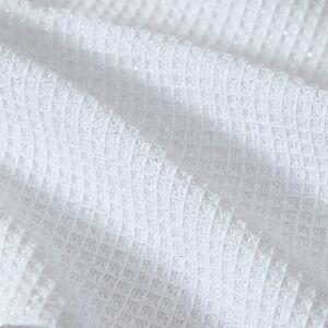 FABSTYLES Solace 4 Pack Cotton Kitchen Towels WhiteSilver-Waffle 18x28 FABSTYLES Solace 4 Pack Cotton Kitchen Towels WhiteSilver-Waffle 18x28