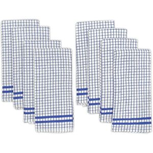 Hampton 8 Piece Kitchen Towel Set Blue Set of 8 Hampton 8 Piece Kitchen Towel Set Blue Set of 8