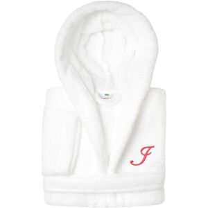 Authentic Hotel and Spa Sweet Kids 100% Polyester SUPER PLUSH Double Brushed Hooded Bathrobe with Pink Script Monogram I Medium Authentic Hotel and Spa Sweet Kids 100% Polyester SUPER PLUSH Double Brushed Hooded Bathrobe with Pink Script Monogram I Medium
