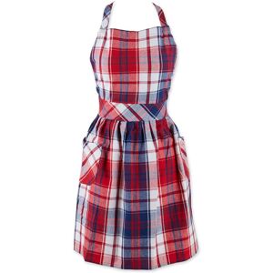 DII Americana Plaid Apron - Skirted Apron 4th Of July Skirted Apron DII Americana Plaid Apron - Skirted Apron 4th Of July Skirted Apron