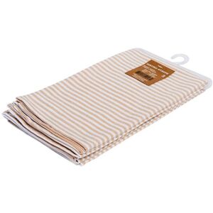 Fabstyles Bistro Stripe Kitchen Towel set of 3 LINEN 18x28 Fabstyles Bistro Stripe Kitchen Towel set of 3 LINEN 18x28