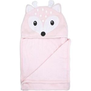 Jesse & Lulu Deer Hooded Baby Blanket, Pink Pink 40.0 In. L X 30.0 In. W X 0.5 In. D Jesse & Lulu Deer Hooded Baby Blanket, Pink Pink 40.0 In. L X 30.0 In. W X 0.5 In. D