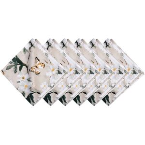 C&F Home Dogwood Meadows Cotton Napkins Set of 6 - Floral & Butterfly Green 20.0 In. L X 20.0 In. W C&F Home Dogwood Meadows Cotton Napkins Set of 6 - Floral & Butterfly Green 20.0 In. L X 20.0 In. W