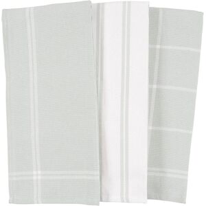 KAF Home Canopy Lane Turkish Kitchen Towels, Set of 3 French Green 20 x 30 KAF Home Canopy Lane Turkish Kitchen Towels, Set of 3 French Green 20 x 30