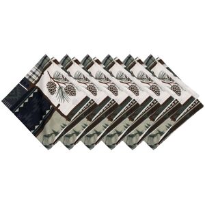 C&F Home Greenstone Pines Cotton Napkins Set of 6 - Bear & Moose Lodge Green 20.0 In. L X 20.0 In. W C&F Home Greenstone Pines Cotton Napkins Set of 6 - Bear & Moose Lodge Green 20.0 In. L X 20.0 In. W