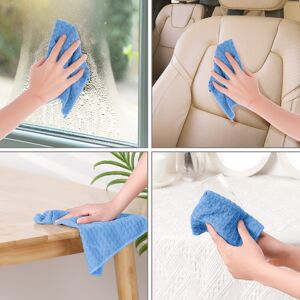 Unique Waffle Weave Microfiber Kitchen Cleaning Cloth, Absorbent and Quick Drying Lint Free Dish Towels Blue Medium Unique Waffle Weave Microfiber Kitchen Cleaning Cloth, Absorbent and Quick Drying Lint Free Dish Towels Blue Medium