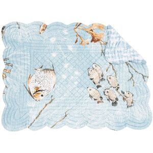 C&F Home Meraki Island Quilted Reversible Blue Coastal Placemat Set of 6 Blue Set of 6 C&F Home Meraki Island Quilted Reversible Blue Coastal Placemat Set of 6 Blue Set of 6