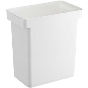 Yamazaki Home Rolling Airtight Pet Food Container (25 lbs.), Polypropylene, Extra Large, 6.6 gallons, 25 liters White L 9.45 x W 16.14 x H 16.73 inches Yamazaki Home Rolling Airtight Pet Food Container (25 lbs.), Polypropylene, Extra Large, 6.6 gallons, 25 liters White L 9.45 x W 16.14 x H 16.73 inches
