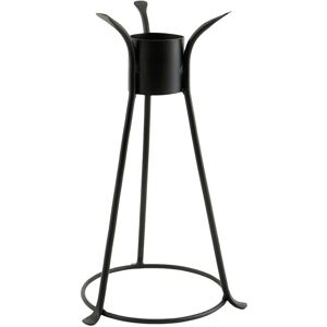 Achla Designs Trestle II Gazing Globe Ball Stand, 13.5 Inch Tall, Black Powder Coat Finish Black 7.75 In. L X 7.75 In. W X 13.5 In. H Achla Designs Trestle II Gazing Globe Ball Stand, 13.5 Inch Tall, Black Powder Coat Finish Black 7.75 In. L X 7.75 In. W X 13.5 In. H
