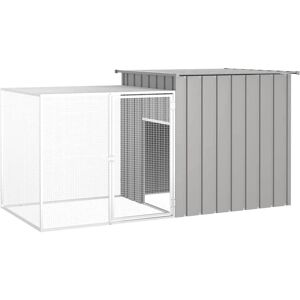 vidaXL Rabbit Cage Anthracite/Gray 78.7 Gray 78.7 vidaXL Rabbit Cage Anthracite/Gray 78.7 Gray 78.7