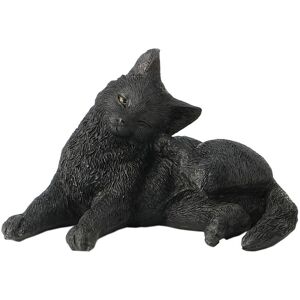 Unicorn Studio 2.76 in H Cat Rear Feet Scratching Ear Figurine Poly Resin Multi-Color 2.76 In. L X 1.97 In. W X 1.77 In. H Unicorn Studio 2.76 in H Cat Rear Feet Scratching Ear Figurine Poly Resin Multi-Color 2.76 In. L X 1.97 In. W X 1.77 In. H