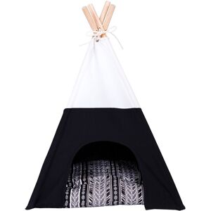 Gallerie II Teepee Pet Bed Black 20.0 In. L X 20.0 In. W X 24.0 In. H Gallerie II Teepee Pet Bed Black 20.0 In. L X 20.0 In. W X 24.0 In. H