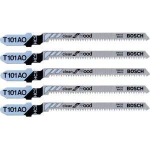 Bosch 4 in. High Carbon Steel T-Shank Jig Saw Blade 6 TPI 5 pk - 0.3 x 3 x 7.9 Silver 0.3 x 3 x 7.9 Bosch 4 in. High Carbon Steel T-Shank Jig Saw Blade 6 TPI 5 pk - 0.3 x 3 x 7.9 Silver 0.3 x 3 x 7.9