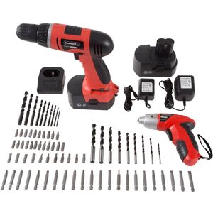 74-Piece 12V Cordless Drill and 3.6V Screwdriver Set - Rechargeable Cordless Power Tools with Bits and Sockets by Stalwart Orange 3.75 In. L X 15.75 In. W X 12.25 In. H 74-Piece 12V Cordless Drill and 3.6V Screwdriver Set - Rechargeable Cordless Power Tools with Bits and Sockets by Stalwart Orange 3.75 In. L X 15.75 In. W X 12.25 In. H