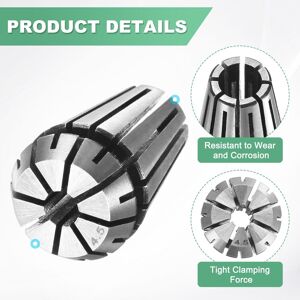 Unique Spring Collet,Steel Spring Collet Chuck Clamping Diameter for CNC Engraving Machine/Lathe Milling Tool - Silver - 4.5mm Silver 4.5mm Unique Spring Collet,Steel Spring Collet Chuck Clamping Diameter for CNC Engraving Machine/Lathe Milling Tool - Silver - 4.5mm Silver 4.5mm