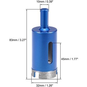 Unique Diamond Drill Bits Hole Saws Cutter Tool for Stone Concrete 32mm Unique Diamond Drill Bits Hole Saws Cutter Tool for Stone Concrete 32mm