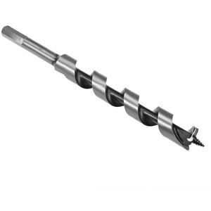 Unique Auger Drill Bit Wood Hex Shank 20mm Dia High Carbon Steel Bench Drill Carpentry - Silver Silver Unique Auger Drill Bit Wood Hex Shank 20mm Dia High Carbon Steel Bench Drill Carpentry - Silver Silver