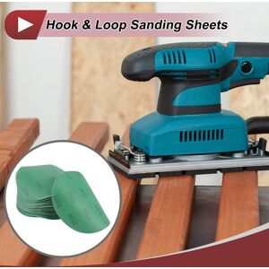 Unique 50 Pcs Round Sanding Discs Smoothing Hook Loop Sanding Sheets 6 Inch Green Aluminum Oxide 600 Grit Unique 50 Pcs Round Sanding Discs Smoothing Hook Loop Sanding Sheets 6 Inch Green Aluminum Oxide 600 Grit