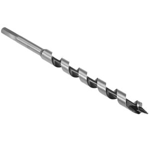 Unique Auger Drill Bit Wood Hex Shank 14mm Dia High Carbon Steel Bench Drill Carpentry - Silver - 14x230mm Silver 14x230mm Unique Auger Drill Bit Wood Hex Shank 14mm Dia High Carbon Steel Bench Drill Carpentry - Silver - 14x230mm Silver 14x230mm