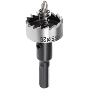 Unique 26mm HSS Drill Bit Hole Saw Cutter for Metal Alloy Wood - 26m 26m Unique 26mm HSS Drill Bit Hole Saw Cutter for Metal Alloy Wood - 26m 26m